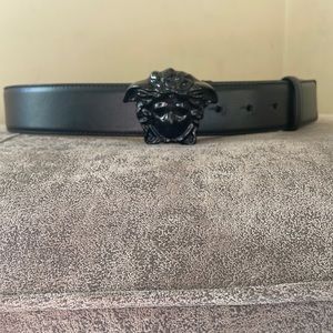 Black Versace Belt